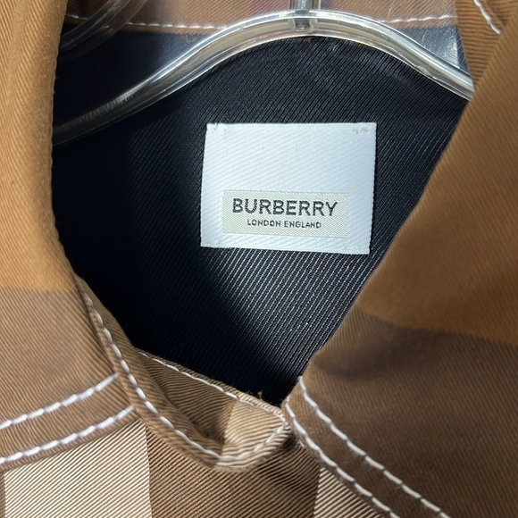 Authentic Burberry Nova Check Wrap Shift Dress Size US2 - Picture 13 of 16